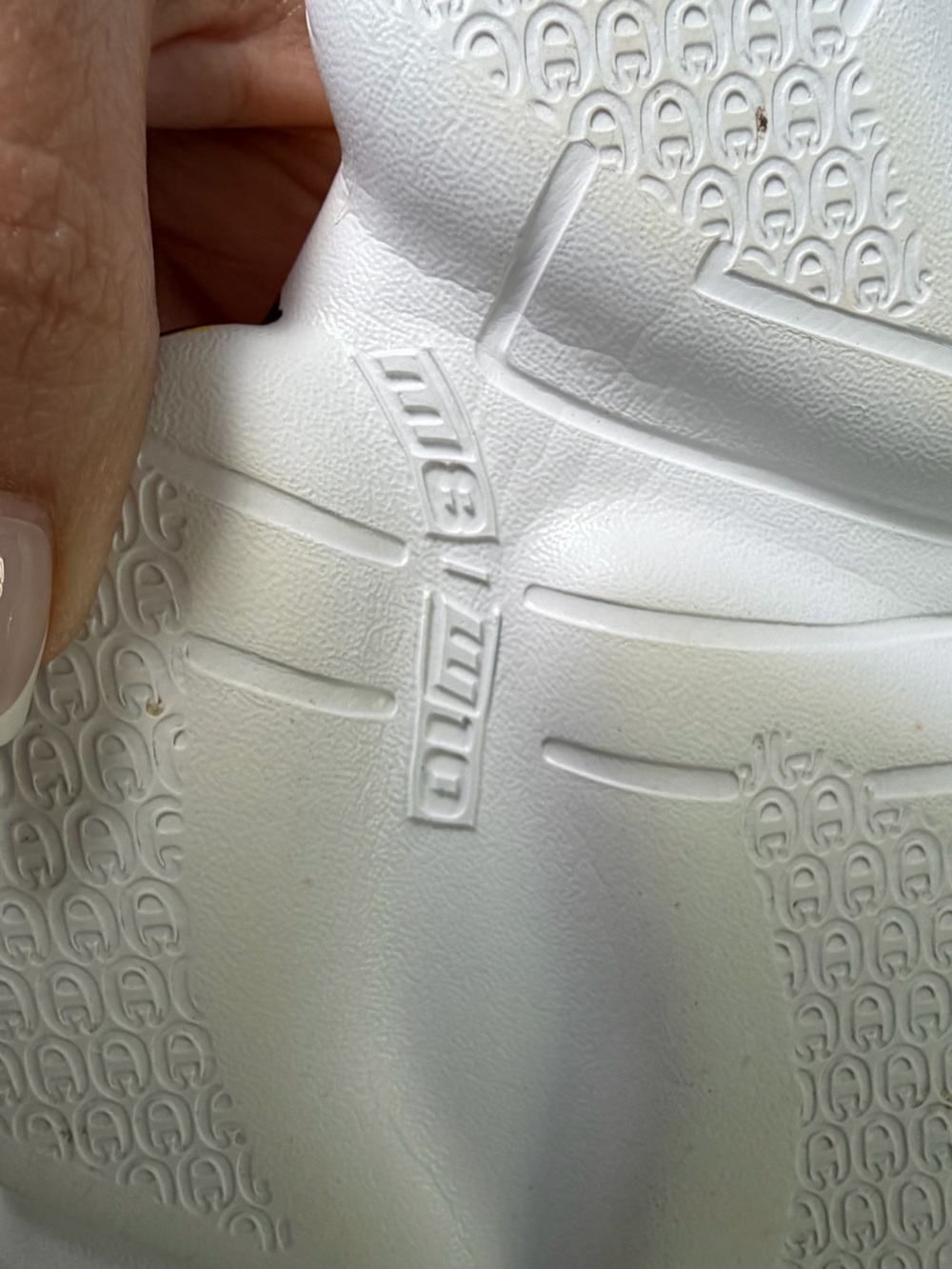 Champion IPO Smile White Graphic Slides Sandals | Men's Size 8 / Women's Size 10 - Picture 11 of 11